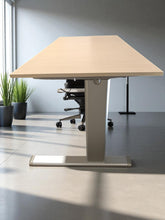 Birou electric Vielhauer - Blat NOU 120x60 cm cu finisaj Mesteacăn