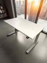 Birou electric Vielhauer - Blat Blaha 120x80 cm ALB