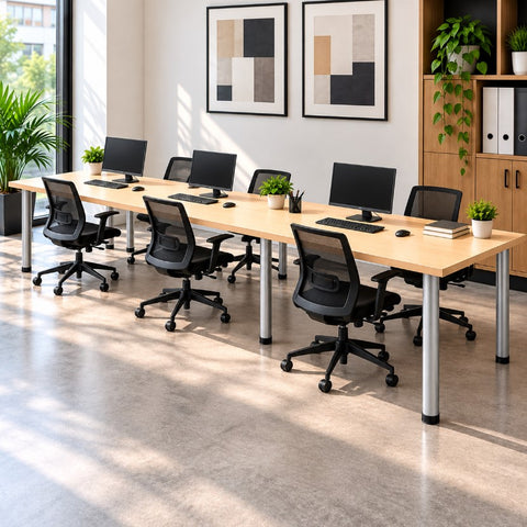 Birou Mare 270 x 85 cm - Ideal pentru Open Space si Echipe