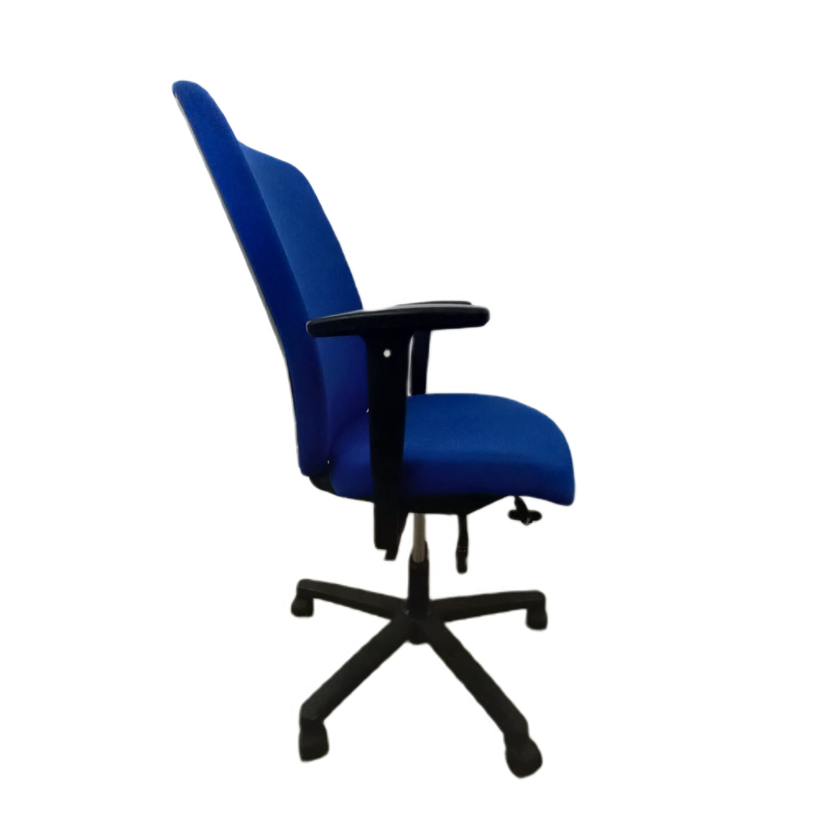 Scaun Ergonomic König + Neurath - Bleu, Spătar Înalt, Cotiere Reglabile - Second Hand