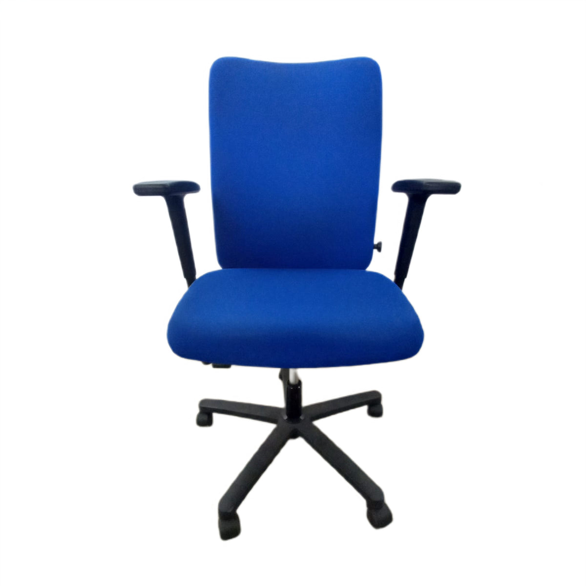 Scaun Ergonomic König + Neurath - Bleu, Spătar Înalt, Cotiere Reglabile - Second Hand