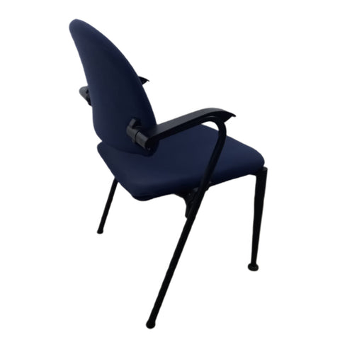 Scaun Conferință Vitra Bellini Summa - Albastru - Second Hand
