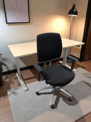 Set Birou electric Vielhauer 160x80 cm Cu scaun ergonomic marca Drabert – second hand