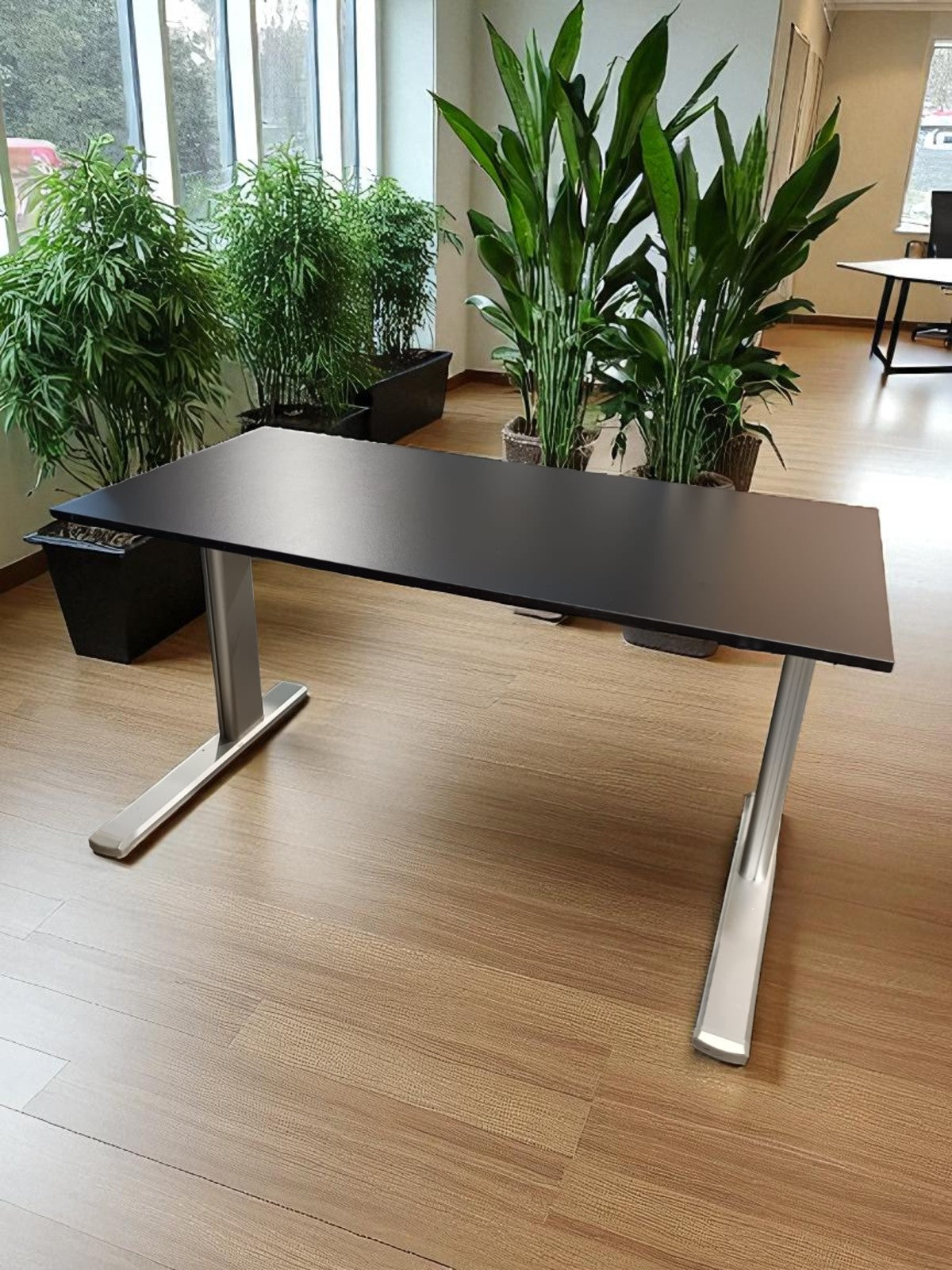 Birou electric Vielhauer - Blat NOU 140x70 cm NEGRU
