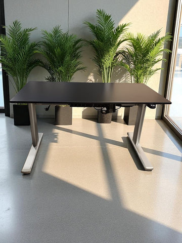 Birou electric Vielhauer - Blat NOU 140x70 cm NEGRU
