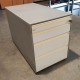 Rollbox marca Bene, gri cu sertare albe, dimensiuni 44x54x80 cm - second hand